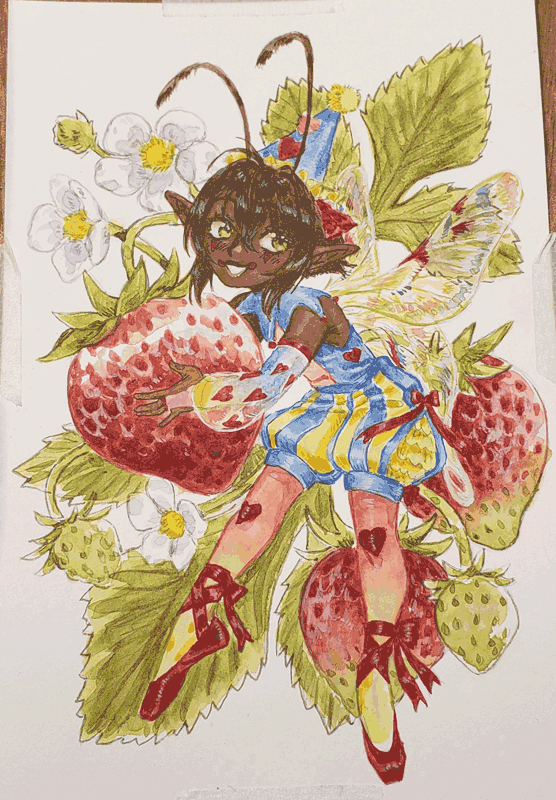 Strawberry Flower Fairy